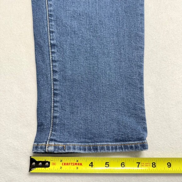 Talbots Women's Everyday Relaxed Stretch High Rise Blue Denim Jeans Size 14P - Picture 10 of 11
